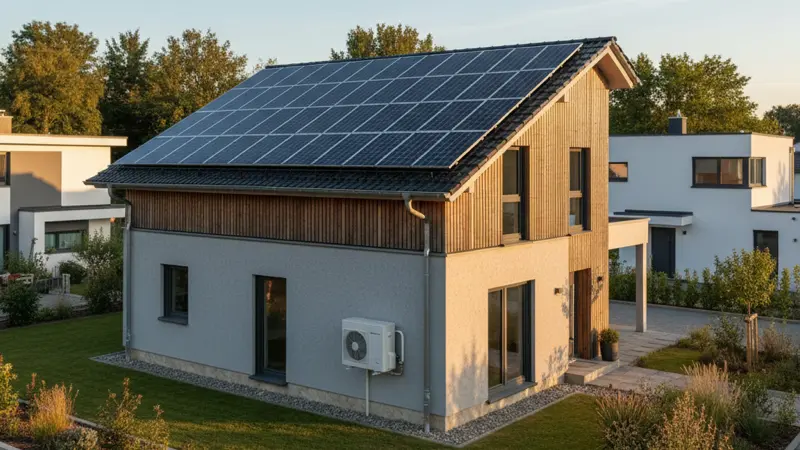 Modernisiertes Wohnhaus